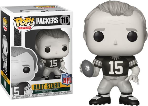 Funko NFL Green Bay Packers POP Football Bart Starr Vinyl Figure