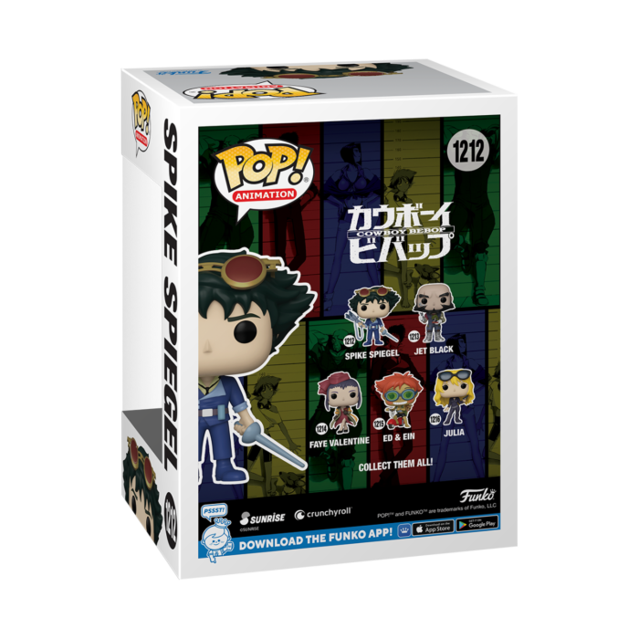 Funko Pop! Cowboy Bebop - Spike Spiegel #1212 - Real Pop Mania