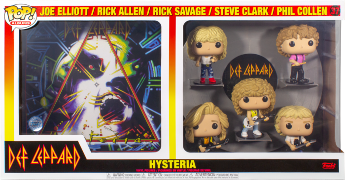 Funko Pop! Albums - Def Leppard - Hysteria Deluxe - 5-Pack #37