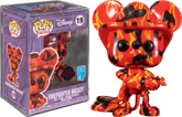 Funko Pop! Mickey Mouse - Firefighter Mickey Artist Series with Pop! Protector #19 - Real Pop Mania