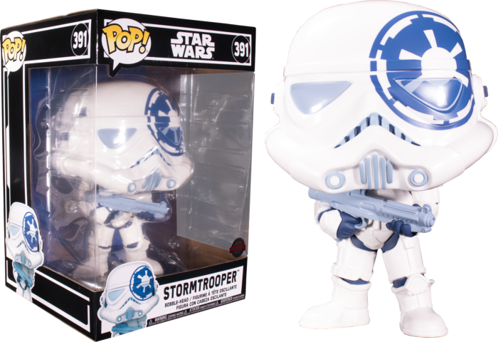 Funko Pop! Star Wars - Stormtrooper Galactic Empire Emblem 10" #391 - Real Pop Mania