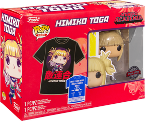 Funko Pop! My Hero Academia - Himiko Toga Unmasked - Vinyl Figure & T-Shirt Box Set