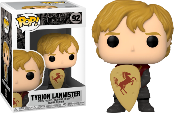 Funko Pop! Game of Thrones - Tyrion Lannister with Shield 10th Anniversary #92