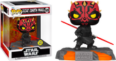 Funko Pop! Star Wars: Red Saber Series Volume 1 - Darth Maul Glow in the Dark Deluxe #520 - Real Pop Mania