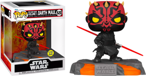 Funko Pop! Star Wars: Red Saber Series Volume 1 - Darth Maul Glow in the Dark Deluxe #520