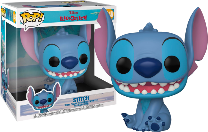 Funko Pop! Lilo & Stitch - Stitch 10" #1046 - Real Pop Mania