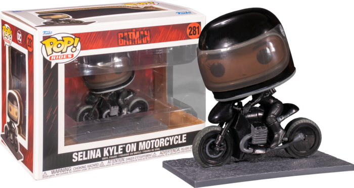 Funko Pop! Rides - The Batman (2022) - Selina Kyle (Catwoman) with Motorcycle #281
