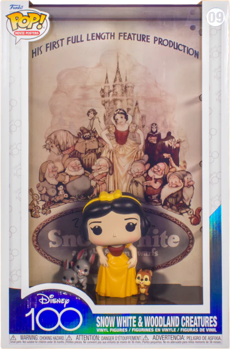 Funko Pop! Movie Posters - Snow White (1937) - Snow White & Woodland Creatures #09