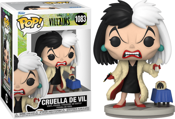 Funko Pop! 101 Dalmatians - Cruella de Vil Ultimate Disney Villains #1