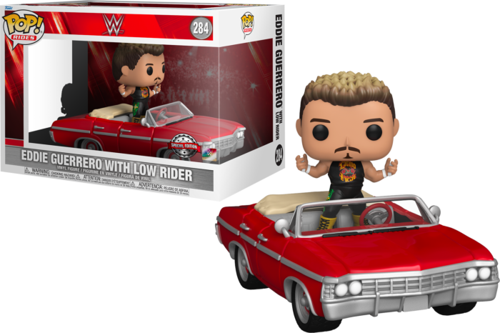 Funko Pop! Rides - WWE - Eddie Guerrero with Low Rider #284 - Real Pop Mania