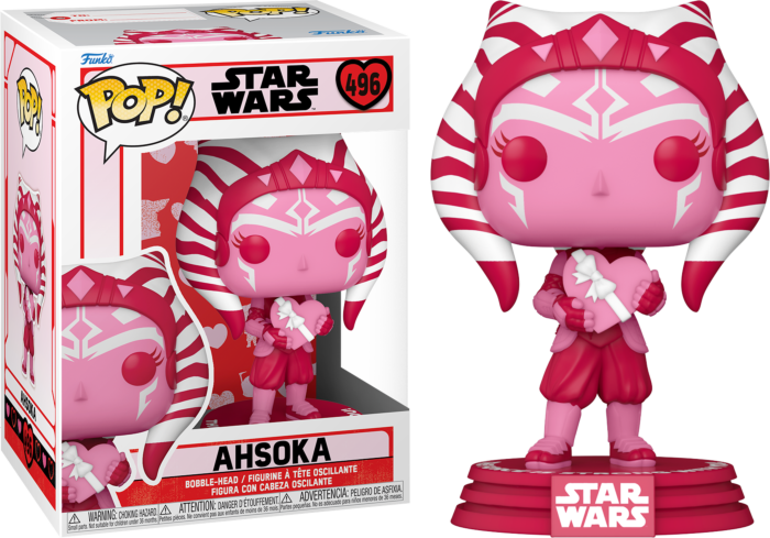 Funko Pop! Star Wars: The Mandalorian - Ahsoka Valentine's Day #496