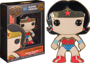 Funko Pop! Wonder Woman - Wonder Woman 4” Enamel Pin #04
