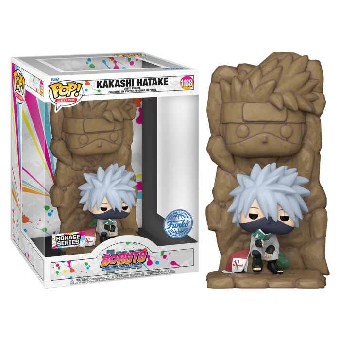 Funko Pop! Boruto: Naruto Next Generations - Kakashi Hatake Hokage Rock Diorama Deluxe #1188