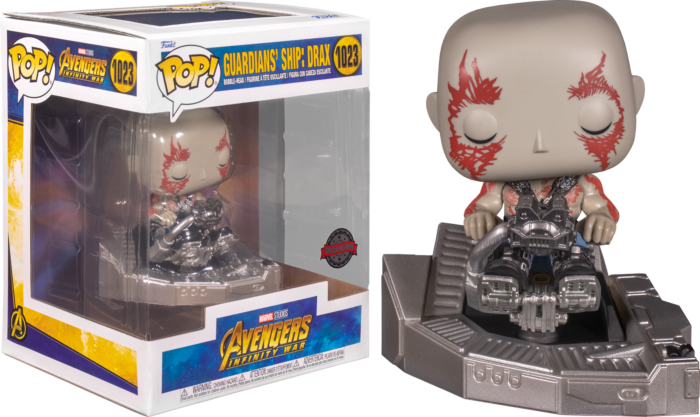 Funko Pop! Avengers 3: Infinity War - Drax in Guardian's Ship Diorama Deluxe #1023 - Real Pop Mania