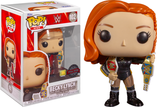 Funko Pop! WWE - Becky Lynch with Two Belts #102