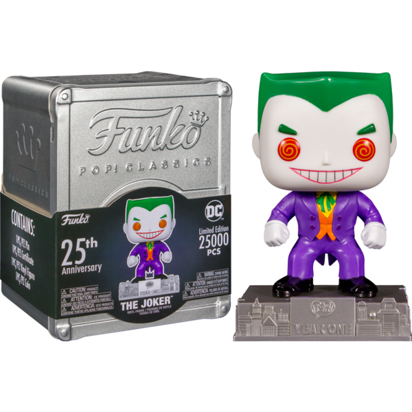 Batman and Joker Funko pop anniversary limited edition 25000 psc