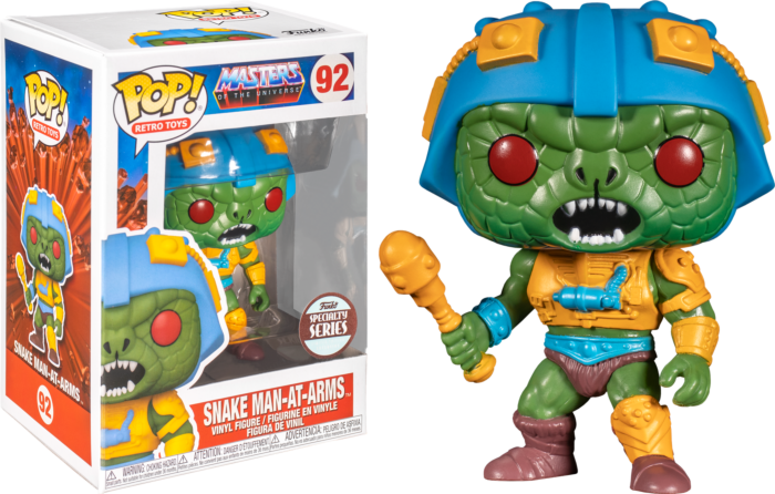 Funko Pop! Masters of the Universe - Snake Man-At-Arms #92 - Real Pop Mania