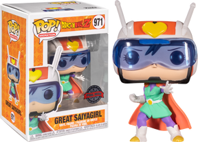 Funko Pop! Dragon Ball Z - Great Saiyaman & Saiyagirl (+ Box of 6 Mystery Exclusive Pop! Vinyl Figures) - Real Pop Mania