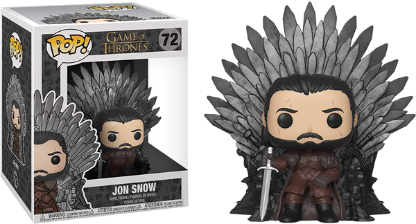 Funko Pop Game of Thrones Jon Snow on Iron Throne Deluxe 72