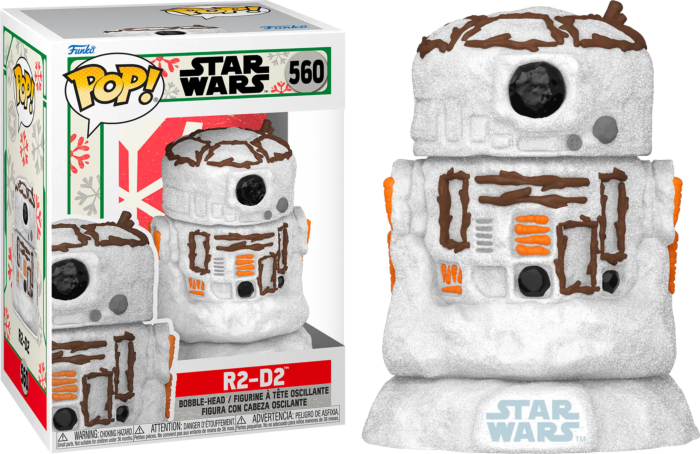 Funko Pop! Star Wars: Holiday - R2-D2 Snowman #560 - Real Pop Mania