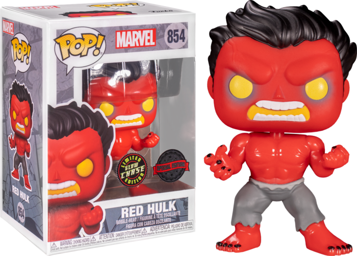 Funko Pop! Hulk - Red Hulk #854 - Chase Chance