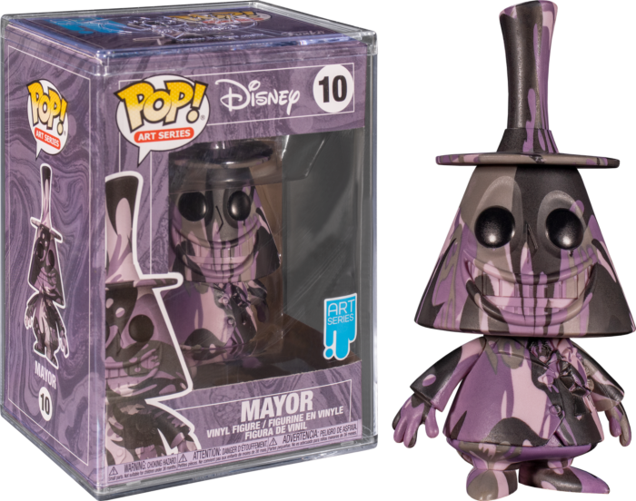 Funko Pop! The Nightmare Before Christmas - Mayor Artist Series with Pop! Protector #10 - Real Pop Mania