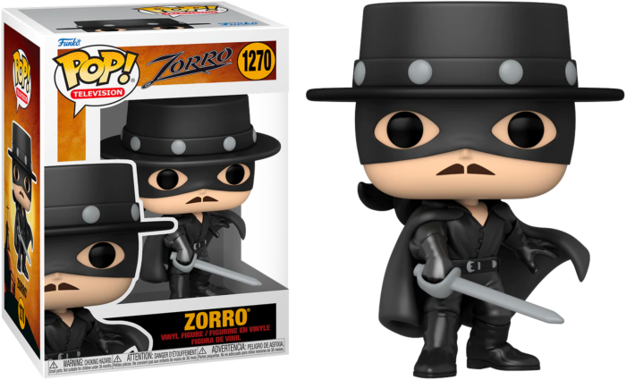 Funko Pop! Zorro (1957) - Zorro 65th Anniversary #1270 - Real Pop Mania