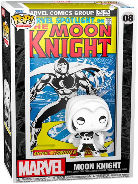 Funko Pop! Comic Covers - Moon Knight - Moon Knight Spotlight #08 - Real Pop Mania