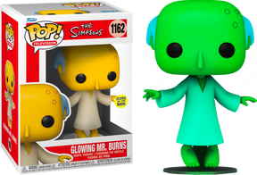 Funko Pop! The Simpsons - Glowing Mr. Burns Glow in the Dark #1162 - Chase Chance