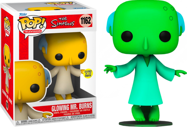 Glowing Mr. Burns Alien (The Simpsons) Funko Pop! Exclusive - CLARKtoys