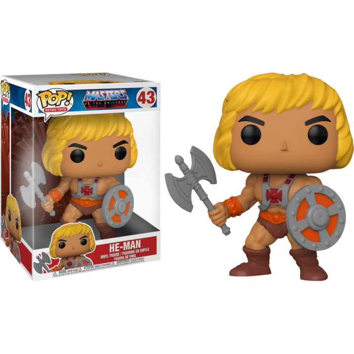 Funko Pop! Masters of the Universe - He-Man 10” #43 - The Amazing Collectables