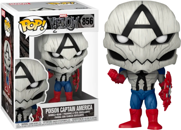 Funko Pop! Venom - Poison Captain America #856 - Real Pop Mania