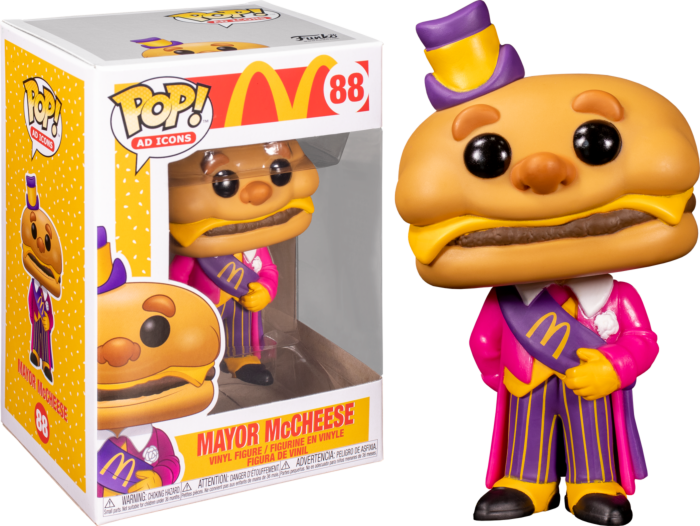 Funko Pop! McDonald's - Mayor McCheese #88 - The Amazing Collectables