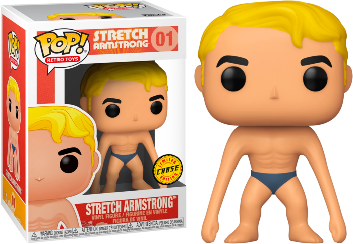 Funko Pop! Hasbro - Stretch Armstrong #01 - Chase Chance - The Amazing Collectables