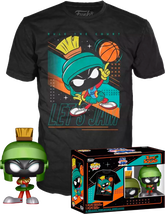 Funko Pop! Space Jam 2: A New Legacy - Marvin the Martian Metallic Pop! Vinyl Figure & T-Shirt Box Set - Real Pop Mania