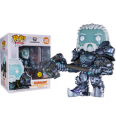 Funko Pop!  Overwatch - Coldhardt Reinhardt Glow in the Dark 6” Super-Sized #400 (2018 Fall Convention Exclusive) - Real Pop Mania