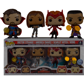 Funko Pop! Doctor Strange in the Multiverse of Madness - 4-Pack