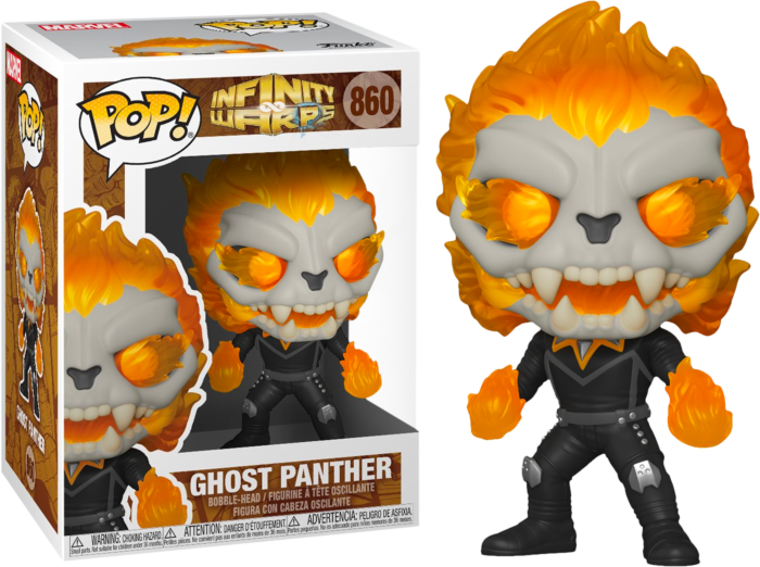 Funko Pop! Infinity Warps - Ghost Panther #860 - Real Pop Mania