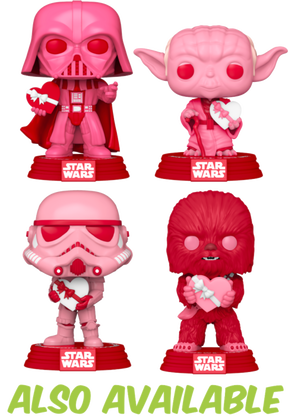 Funko POP Disney Star Wars Yoda San Valentin 9 cm - La Frikitienda