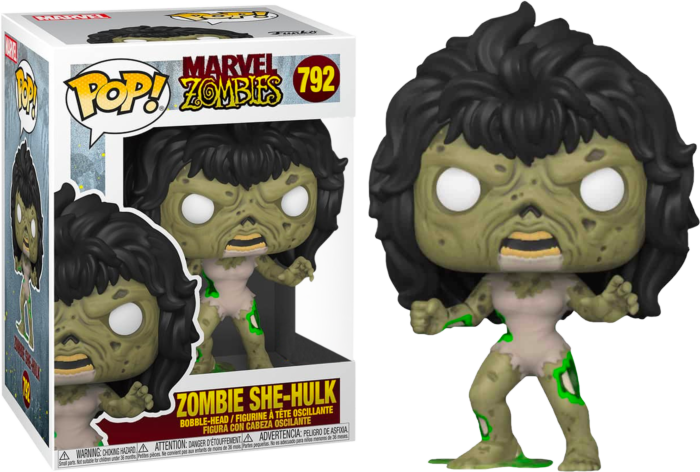 Funko Pop! Marvel Zombies - She-Hulk Zombie #792 - The Amazing Collectables