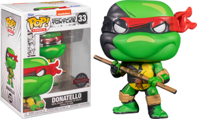Funko Pop! Teenage Mutant Ninja Turtles (1984) - Donatello Comic #33 - Chase Chance
