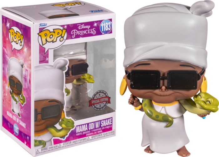 Funko Pop! The Princess and the Frog (2009) - Mama Odie with Snake #1183 - Real Pop Mania