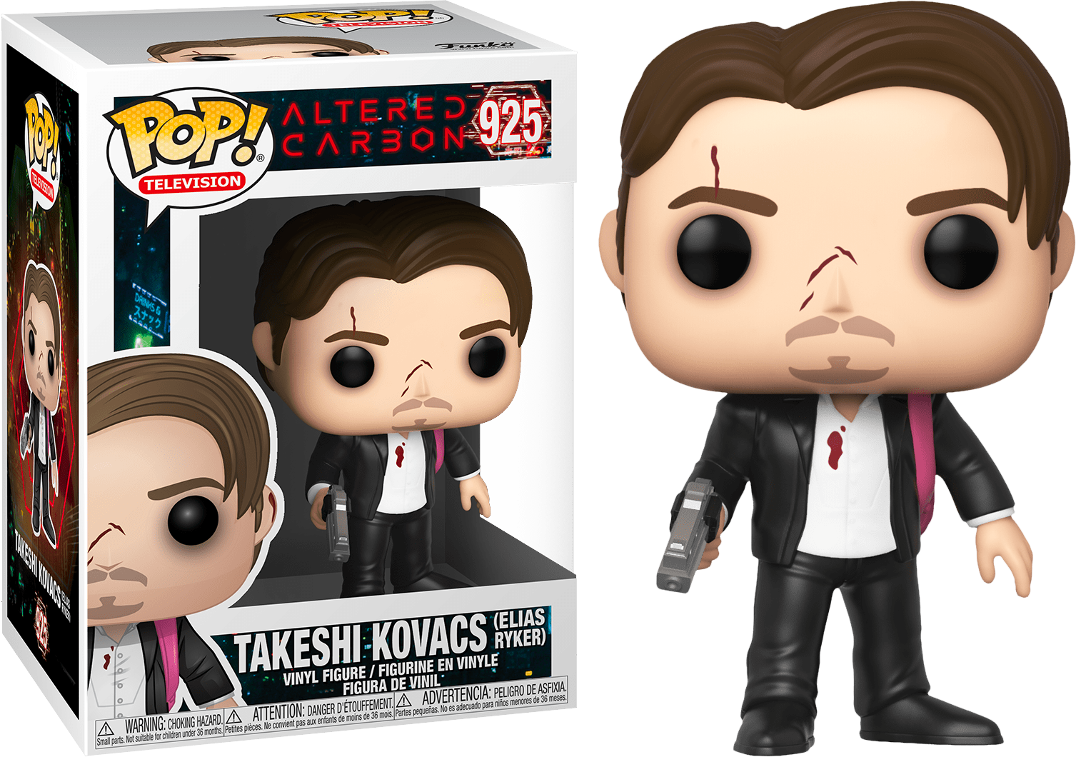 Funko Pop! Altered Carbon - Triple Takeshi - Bundle (Set of 3) - The Amazing Collectables
