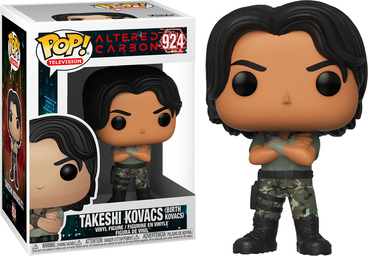 Funko Pop! Altered Carbon - Takeshi Kovacs (Birth Kovacs) #924 - The Amazing Collectables