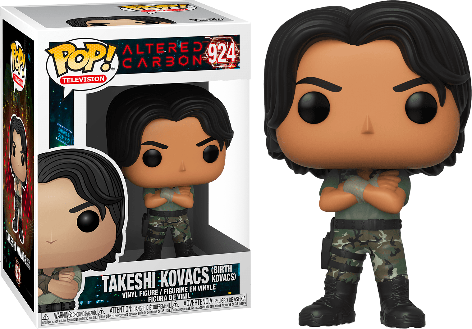 Funko Pop! Altered Carbon - Takeshi Kovacs (Birth Kovacs) #924