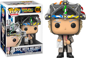 Funko Pop! Back To The Future - Dr. Emmett Brown with Helmet #959