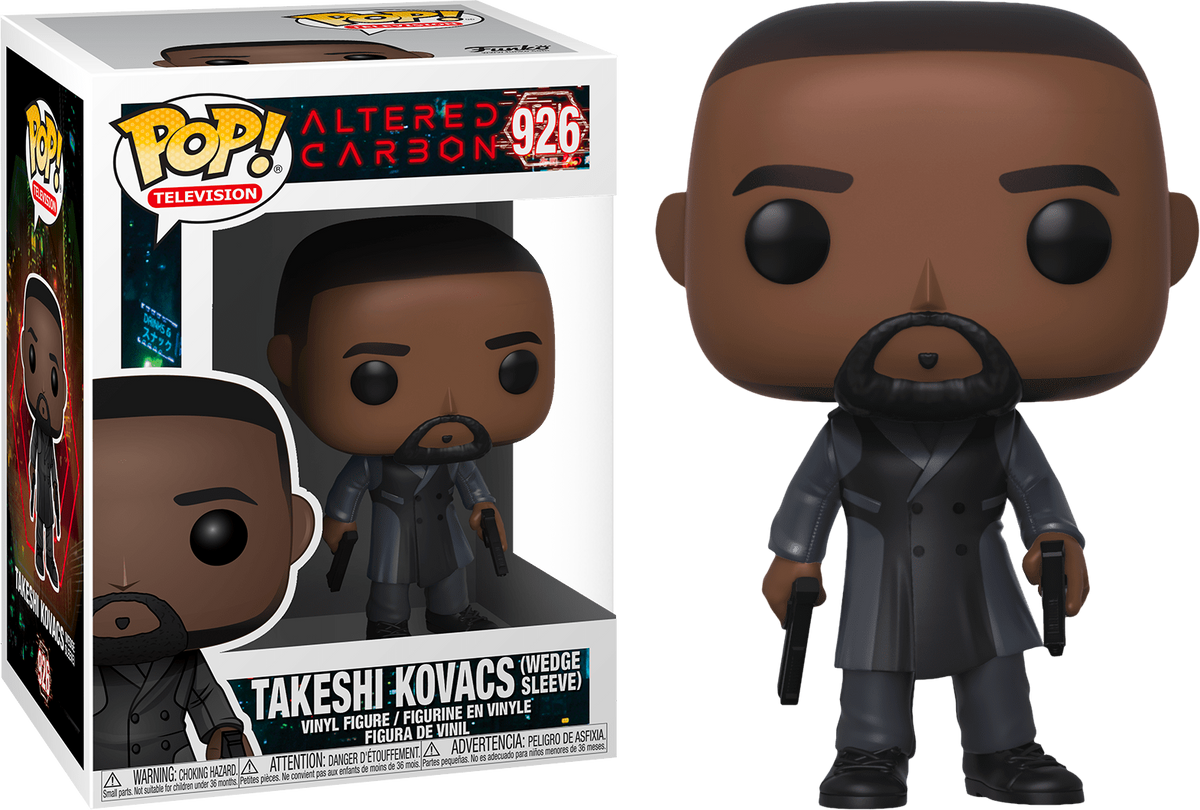 Funko Pop! Altered Carbon - Takeshi Kovacs (Wedge Sleeve) #926 - The Amazing Collectables