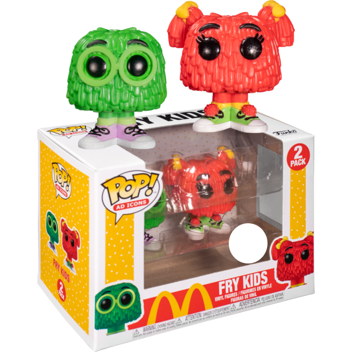 Funko Pop! McDonald's - Fry Kids Green & Red - 2-Pack - Real Pop Mania