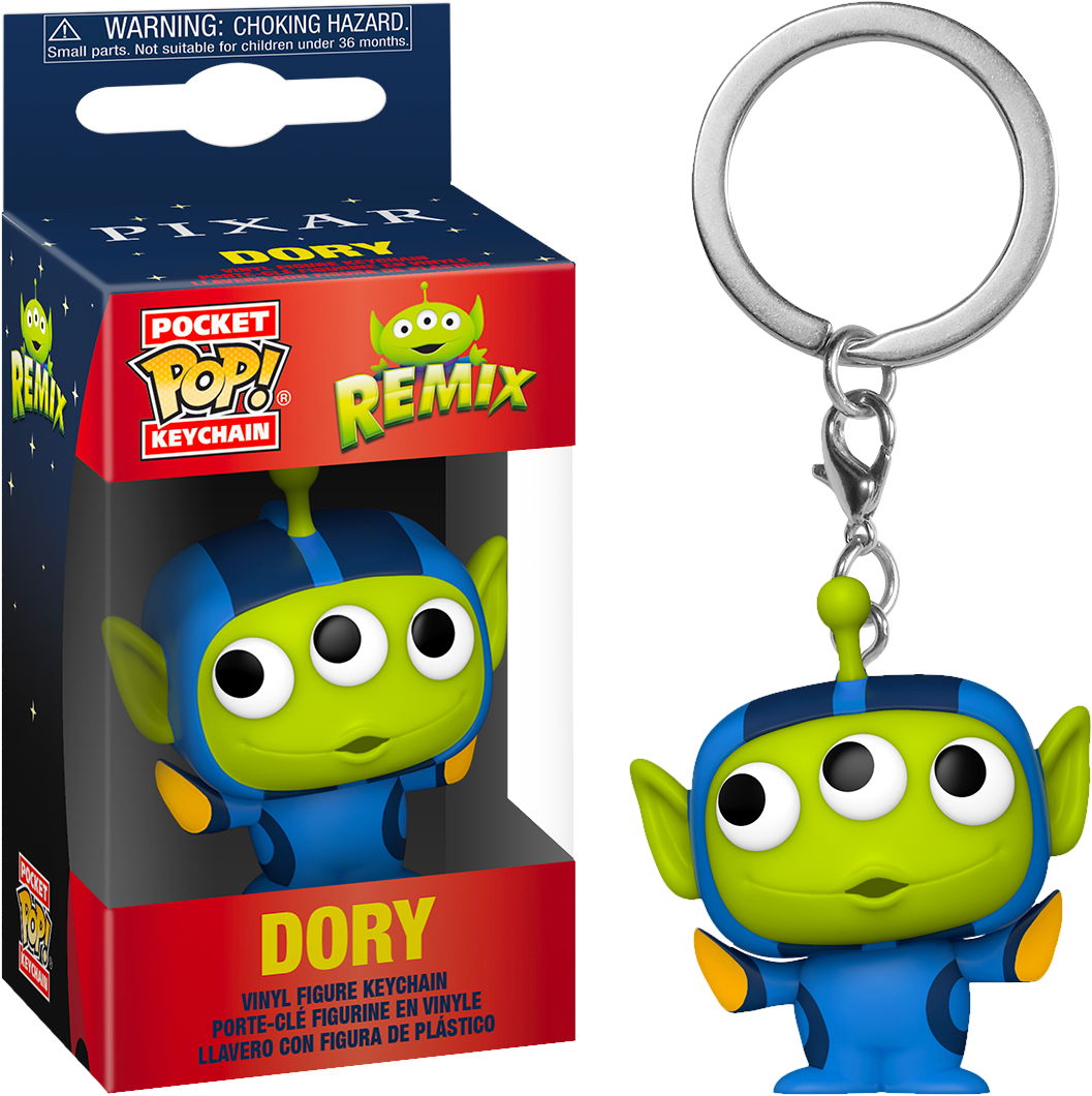 Funko Pocket Pop! Keychain - Pixar - Alien Remix Dory - The Amazing Collectables