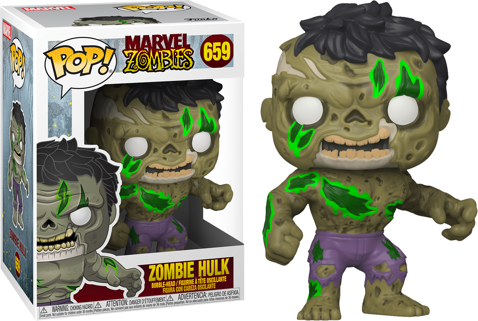 Zombie hulk sale action figure